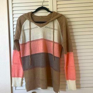 Sweater with hoodie, size M